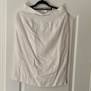 Classic White Women's Pencil Skirt